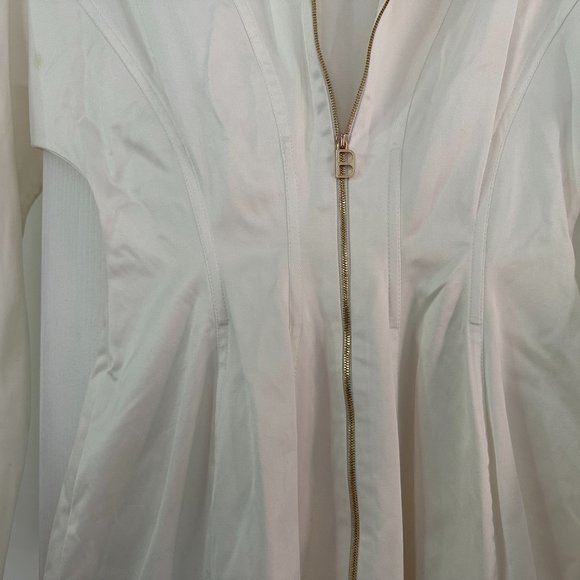 Brandon Maxwell White Dress - Size 2 - Picture 5 of 7